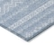 Homeroots 8' X 10' Blue And Denim Blue Southwestern Washable Indoor Outdoor Area Rug 587521 - alternate 2