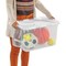 Sterilite 48 Qt. Clear Hinged Lid Storage Tote 19148006 - alternate 1