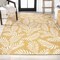 Jonathan Y Nevis Palm Frond Yellow/Cream 9 ft. x 12 ft. Indoor/Outdoor Area Rug SMB119C-9 - alternate 3