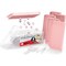 Emporio Kitchen Round Ice Cube Tray Set Pack of 4, BPA-Free, 33 Ice Balls per Tray, Lid & Tongs, Pink EMPICES34PK - alternate 1