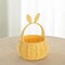 Wickerwise Hand-Woven Easter Bunny Ear Basket with Handle - Multi-Purpose Paper Rope Wicker Basket for QI004723.YL - alternate 3