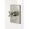 Kingston Brass Single-Handle Pressure Balanced Tub and Shower Faucet, Brushed Nickel KB6348AX - alternate 3