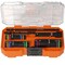 Klein Tools KNECT Quad-12 Heavy-Duty Impact Flip Sockets, SAE and Metric, 6-Piece 653MQS - alternate 1
