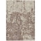 Homeroots 5' X 8' Brown And Ivory Abstract Washable Indoor Outdoor Area Rug 612720 - alternate 3