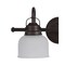 Jonathan Y Virginia 17.25" 2-Light Metal/Glass LED Vanity Light, Oil Rubbed Bronze JYL7408C - alternate 3