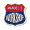 Signmission Manuel's Workshop, 6 Inch X 6 Inch, Plastic Sign SHI-P-6-489-MANUEL - alternate 1