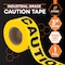 Xpose Safety Caution Tape Roll, 3 Inch Wide x 1000 Feet, Yellow w/Black Letters PCT-1-X - alternate 2