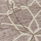 Homeroots 8' Taupe And Ivory Round Geometric Washable Indoor Outdoor Area Rug 613051 - alternate 3