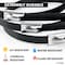 Kable Kontrol Cable Tie, 5 in L, 1 in Max Bundle Dia., Black, 304 Stainless Steel, 200 lb Strength, 100 PK SSCT-05-BLACK - alternate 2