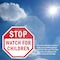 Signmission Stop Watch For Children, 4 inch X 4 inch, Vinyl Decal, 2PK OC-D-2PACK-4-36 - alternate 2