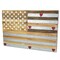 Homeroots 24" X 36" Brown and Gray Stars And Stripes Wood and Metal Hanging Dimensional Sculpture 489477 - alternate 2