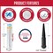 Coyote Wheel Accessories WHEEL INSTALLATION KIT 5 Lug Kit 14 Millimeter x 125 Thread Size 60 Degree Conical Acorn Extra L 84K557-24 - alternate 2