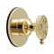 Kingston Brass Single-Handle Three-Way Diverter Valve with Round Trim Kit, Polished Brass KS3032RX - alternate 1