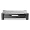 Mind Reader Monitor Stand Riser with Drawer, 17in x 13in x 3.75in, Black, Supports 22 lbs DRPLMONST-BLK - alternate 1
