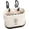 Klein Tools Canvas Bucket, Aerial Oval Tool Bucket with Hooks, Molded Polypropylene Bottom, 15 Pockets 5144 - alternate 1