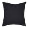 Homeroots 24" Beige and Black Geometric Cotton Blend Throw Pillow With Embroidery 549421 - alternate 1