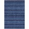 Homeroots 9' X 12' Navy Blue And Black Southwestern Washable Indoor Outdoor Area Rug 587552 - alternate 2