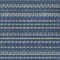 Homeroots 9' X 12' Navy Blue And Mint Green Striped Washable Indoor Outdoor Area Rug 610550 - alternate 3