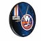 Holland Bar Stool Co New York Islanders 13" Solid Wood Clock WClkPBlk03NYIsln - alternate 1