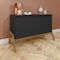 Manhattan Comfort Gales 48.5 Sideboard in Black SB-62676-BK - alternate 1
