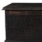 Homeroots 54" Black Solid Wood Distressed Lift Top Solid Coffee Table 522821 - alternate 4