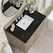 James Martin Vanities Lorelai 36" Single Vanity, Whitewashed Oak, w/ 3 CM Phantome Eclos Top 424-V36-WWO-3PHT - alternate 4