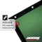Wilson Welding Curtain, Transparent Vinyl, 10 ft L., 6 ft W., 13 oz, 150Ã‚Â° F Withstand Temp., Green 36283 - alternate 2