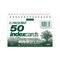 Roaring Spring Case of Spiral Bound Recycled Index Cards 3"x5", 50 CT pk, Narrow Ruled, Perforated, Blank on Back 28335cs - alternate 2