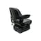 Uni Pro 1003 Air Suspension Seat, 12-Volt, Charcoal Gray Fabric 7915 - alternate 3