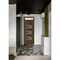 Vdomdoors Front Exterior Prehung Metal-Plastic Door, Manux 8933 Walnut, Top Sidelite Transom, Office Commerci MANUX8933EXD-WLN-W36xH80+14-RH - alternate 1
