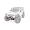 Warn Stubby One Piece Design Winch Mount Bumper with Grille Guard and Shackle Tabs 101330 - alternate 2