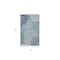 Homeroots 3' X 5' Navy Blue And Gray Floral Indoor Outdoor Area Rug 572366 - alternate 5