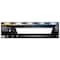 Feit Electric 0.9 in. H X 12.1 in. W X 47.3 in. L Matte Black White LED Flat Panel Light Fixture FP1X4/6WY/BK - alternate 1