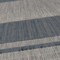 Homeroots 8' Runner Blue and Gray Striped Stain Resistant Indoor Outdoor Runner Rug 531643 - alternate 3