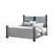 Global Furniture Usa Contemporary Logan Silver Full Bed With Led And Speakers 7404 - alternate 2