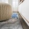 Jonathan Y Cassis Ornate Ogee Trellis High-Low Light Gray/Blue 2 ft. x 10 ft. Indoor/Outdoor Runner Rug AMC105B-210 - alternate 2