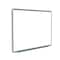Ghent Porcelain Whiteboard, Magnetic w/ DecoAurora Aluminum Frame, 4'H x 8'W, Mahogany DFMMH48 - alternate 1