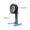 Atlas Automotive Equipment ATLAS PORTABLE CENTERED WHEEL LIFT ATEATTC-AEZWL-FPD - alternate 4