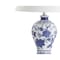 Jonathan Y Song 21.5" Ceramic/Crystal Chinoiserie Floral LED Table Lamp, Blue/White JYL6613A - alternate 3