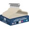 Lifemaster Velvet Hangers, Heavy Duty, 360 Deg Swivel Hook, Space-Saving, Ivory Finish, 50PK LMVELIVO55 - alternate 1