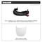 Milwaukee Tool Face Shield, Clear Visor, Polycarbonate, Locking Detents Suspension 48-73-1422 - alternate 3
