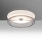 Besa Lighting Topper 8 Ceiling, Opal/Smoke, Finish, 1x10W LED TOPPER8SMC-LED - alternate 1