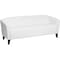 Flash Furniture Sofa, 29" x 29", Upholstery Color: White 111-3-WH-GG - alternate 1