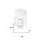 Homeroots 47" White Wood Six Drawer Dresser 714259 - alternate 3