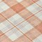 Homeroots 5' X 8' Coral And Beige Plaid Washable Indoor Outdoor Area Rug 601321 - alternate 2