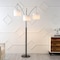 Jonathan Y Barrie 78.5" 3-Light Mid-Century Modern Head-Adjustable Iron LED Arc Floor Lamp, Oil Rubbed Bronze JYL3077A - alternate 5