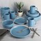 Gap Home 16 Piece Round Stoneware Dinnerware Set in Solid Matte Light Blue 96914.16R - alternate 2