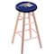 Holland Bar Stool Co Maple Bar Stool, Natural Finish, Montana State Seat RC30MSNat - alternate 1