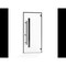 Vdomdoors Front Exterior Prehung Steel Door Ronex0162 Red Oak Sidelight Exterior Window Sidelite Entry Metal RONEX0162EXD-RED-W36+14 X H80-LH-I - alternate 2
