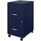 Nusparc 2-Drawer Mobile Vertical File Cabinet, 14.2" x 18" x 26.5", Blue NPRVF218AMNY - alternate 1